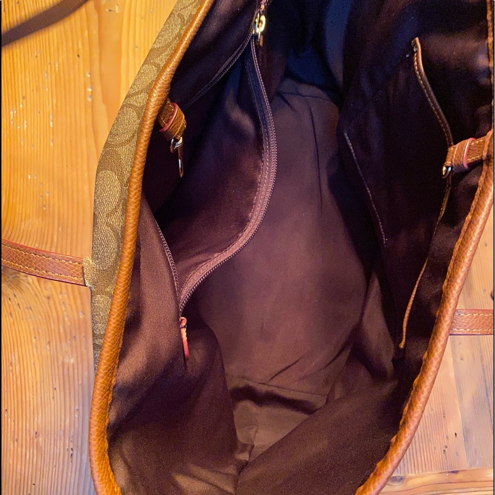 Coach bucket bag